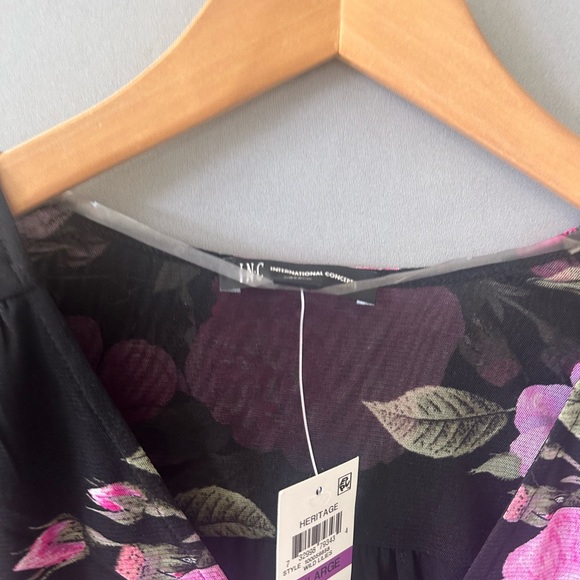 5 for $35 NWT International Concept Top Blouse Shirt Size XXL - Picture 5 of 6